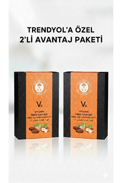 TARİHİ ERTUĞRUL Vitamin Dibek Kahvesi 200 g Özel Karışım x 2 Paket