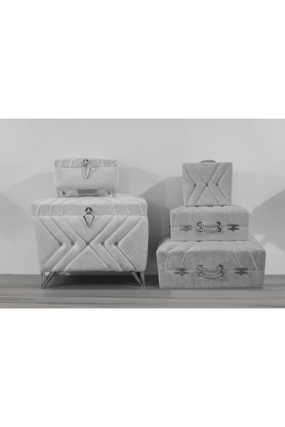 Sonem Çeyiz Geantă de machiaj Super Mireasa - Set de 3 0524