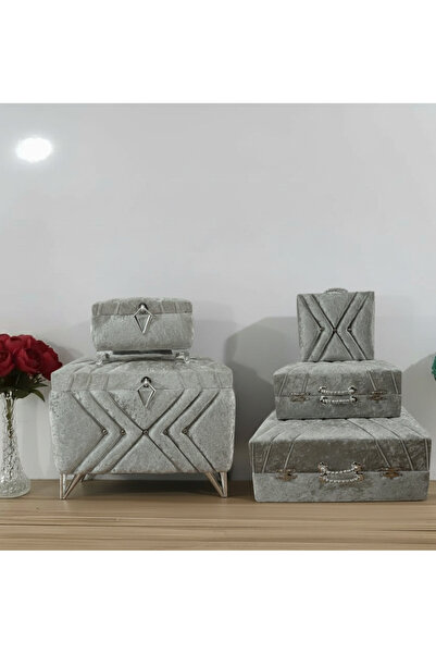 Sonem Çeyiz حقيبة مكياج سوبر برايد - مجموعة من 3 قطع 0524