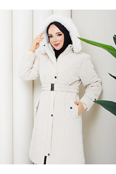 ESLEMNUR Nova fabric puffy jacket 100cm