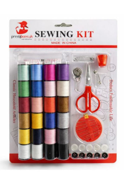 Terzi Sabri Prestij Boncuk 24'lü Pratik Dikiş Iplik Seti