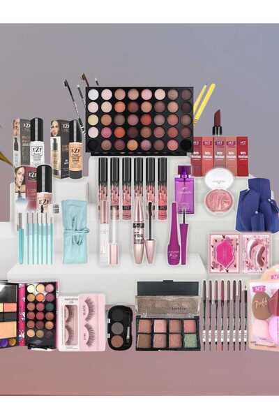 Mardinal Profesyonel Gelin Çeyiz Makyaj Seti Esmer Ten