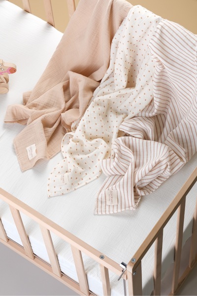 Bondberro 3 بطانية موسلين متعددة الأغراض وبطانية طبقتين 100% قطن مقاس Xl مقاس...