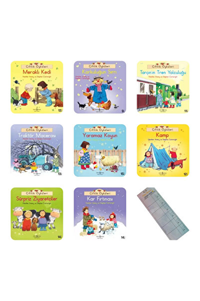 TÜRKİYE İŞ BANKASI KÜLTÜR YAYINLARI 4-7 Yaş Çiftlik Hikayeleri Okuma Kitabıi-...