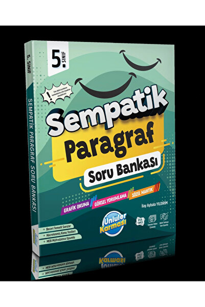 Ünlüler Karması Yayınları 5. Sınıf Sempatik Paragraf Soru Bankası (2024-2025 ...