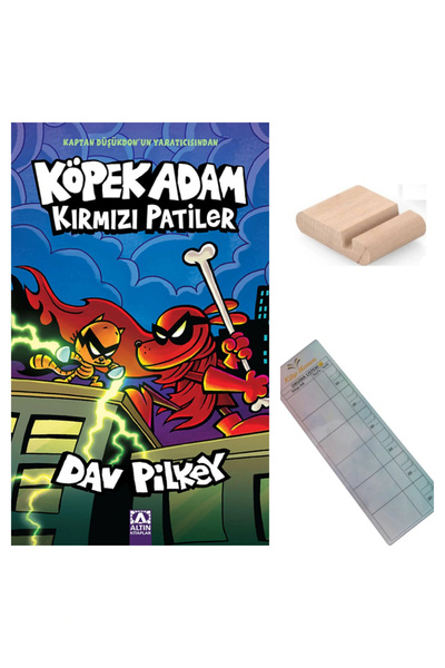 Altın Kitaplar KÖPEK ADAM 12 - KIRMIZI PATİLER - 8-12 Yaş Hikaye / Çizgi Roma...