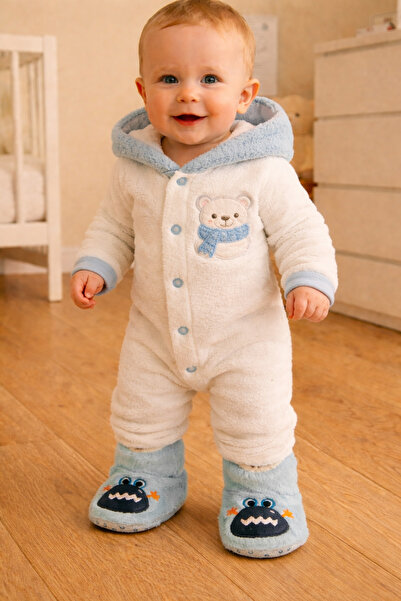 Pico Baby Бебешки и детски домашни пантофи с неплъзгаща се подметка / Пантофи...