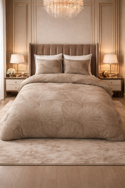 Sleeptime Bed linen, Sleeptime, for 1 person, 100% cotton, model Pure Amber B...