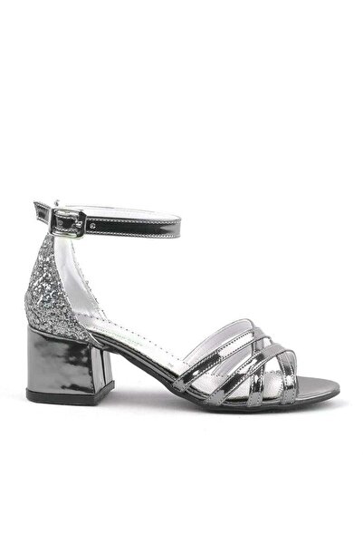 Sarıkaya Belle Platinum Debela potpetica Cipele za večernje haljine za devojčice