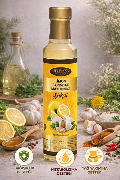 herbessa Limon Sarımsak Maydanoz Sirkesi 250ml