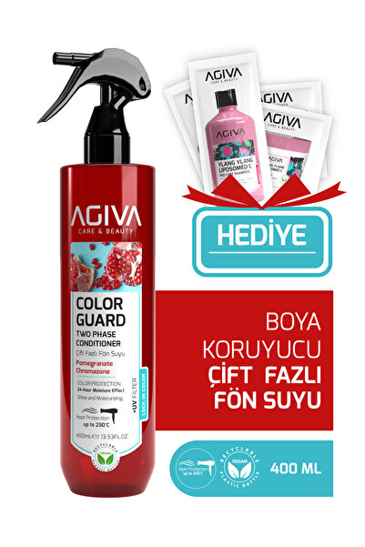 Agiva Care&Beauty Boya Koruyucu Elektriklenme Önleyici Çift Fazlı Fön Suyu