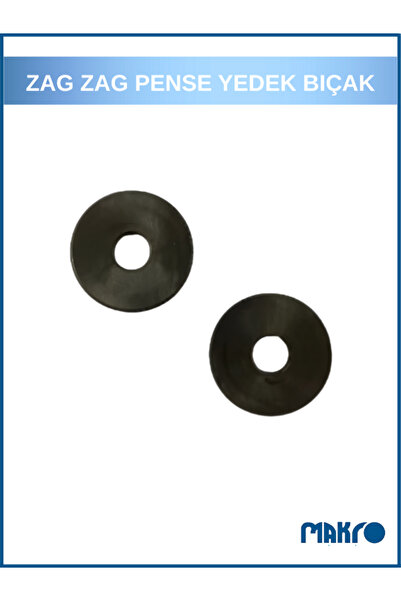 GLASSMAKRO Mozaik Kesme Pense Zag Zag 2 ADET YEDEK BIÇAK