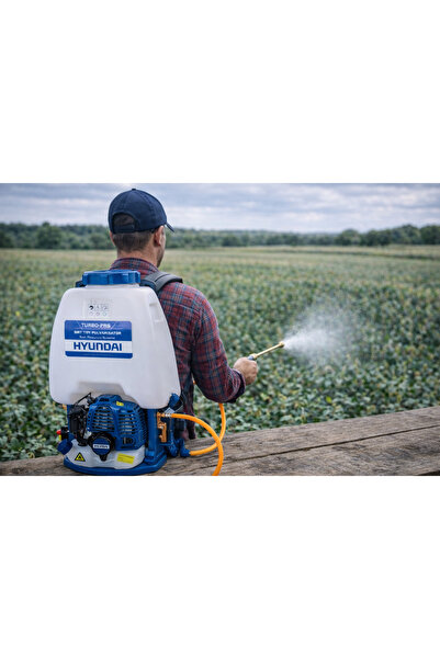 Hyundai TURBO 768 25 LİTRE BENZİNLİ SIRT İLAÇLAMA MAKİNESİ PULVERİZATÖR