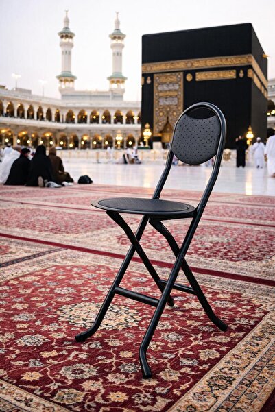HASTUNÇ Hastunç- Katlanır Sandalye Sırtlı Cami Namaz Taburesi