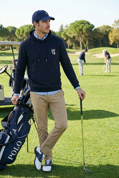 Buratti Cotton Regular Fit Kangaroo Pocket Hooded Sweat Men's Sweat 6141006B