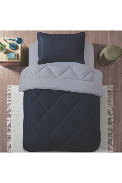 Donetella طقم لحاف من قطعتين - مقاس مفرد 170×230 سم، مصنوع من الألياف الدقيقة...