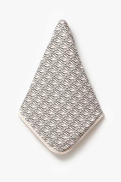 Bubbles ZEBRA DESEN %100 PAMUK ÇİFT KATLI 85x85 CM BEBEK BATTANİYESİ