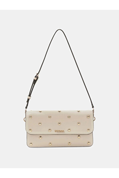Guess Sadie Kapaklı Omuz Kadın Bej Omuz Çantası HWVG8118190-LTA