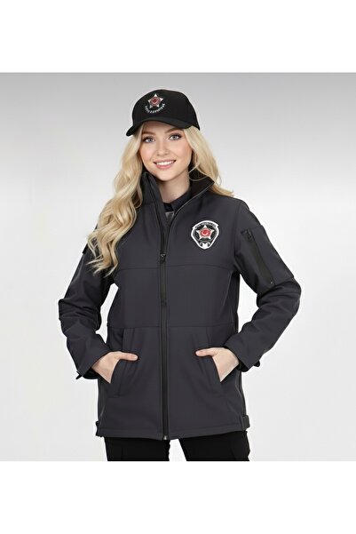 El Capitan Kamu Personeli Özel Güvenlik Softshell Mont Unisex Siyah