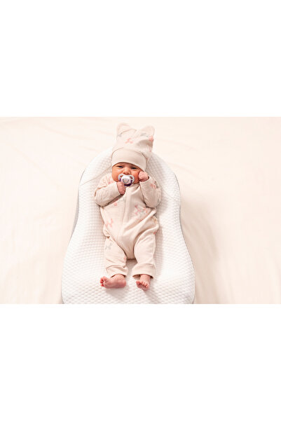 Genel Markalar %100 ORGANİK PAMUK BIRTH PARTY KIZ BEBEK FERMUARLI TULUM
