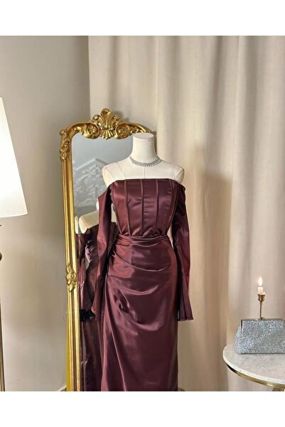 vanus fashion فستان سهرة طويل 5049