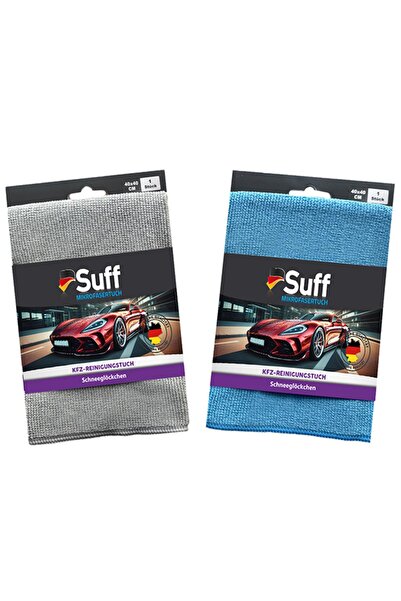 Suff Kardelen Mikrofiber Bez / Oto Temizlik Bezi (40X40CM)-(1 ADET)