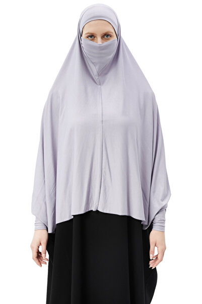 Altobeh Sleeve Souffle Abaya with Veil Practical Hijab Hijab - Nikaplı Prayer...