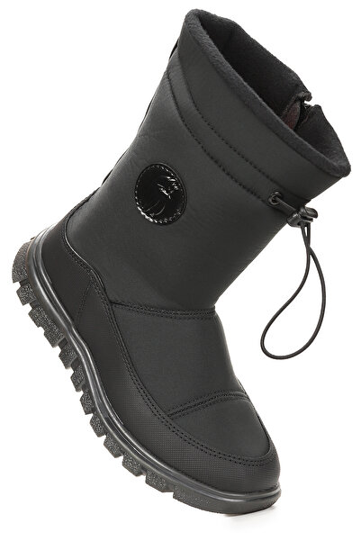 KARAMAZI Nuh Fermuarlı Kız/Erkek Çocuk Kar Botu Ayakkabı