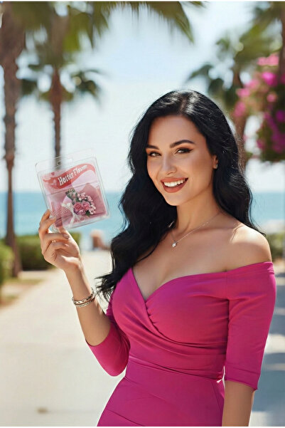 Gorgeous Minik Çiçek Sevgiliye Özel Hediye Pembe Gül Buketi