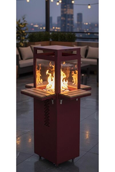 Flameiy Design Zala Bistro Pelet Soba