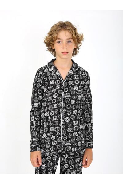 vitmo Seturi de pijamale din bumbac cu maneca lunga pentru baietel - Arma