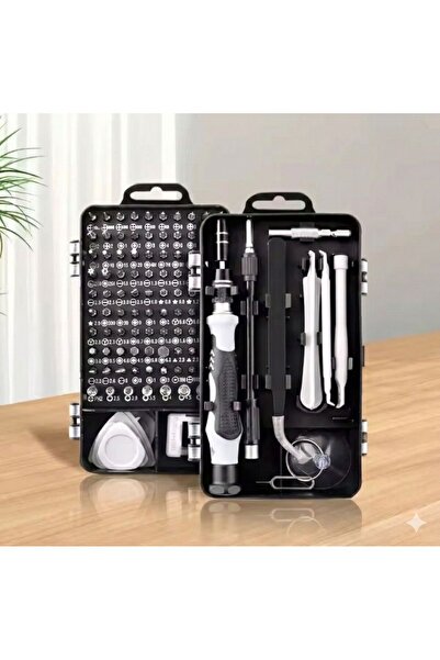 Tool 115 Parça Hassas Tornavida Seti- Çok Fonksiyonlu Bilgisayar, Telefon, El...