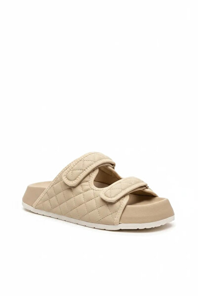 Sivarro Quilted Velcro Women's Beige