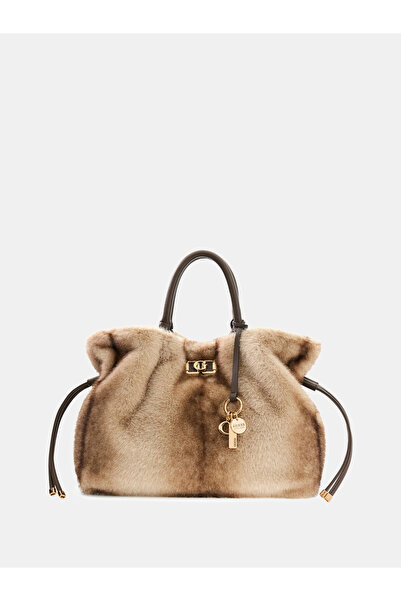 Guess Mavis Women's Brown Handbag Hwfg9674070-Epm