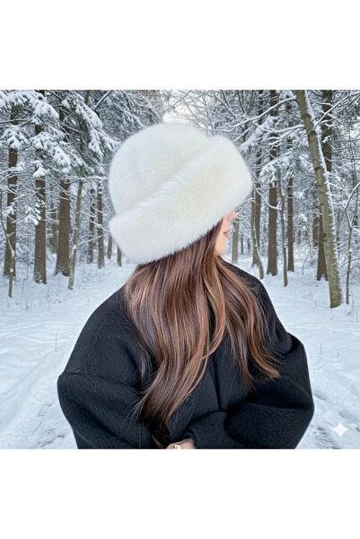 ANBLYs COLLECTION Plush Fur Mongolian Women's Hat