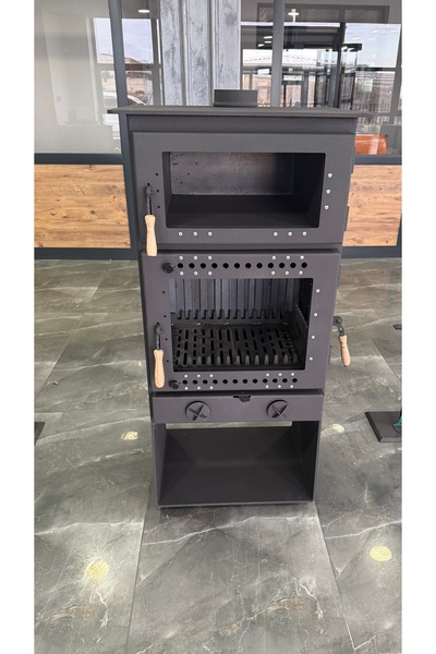 Flameiy Design Vesta Fırınlı Odun Sobası