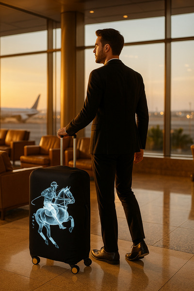 hızlıvaliz حقيبة حقيبة ساراسيي الخاصة بي واقية للحقيبة (حصان الماس)