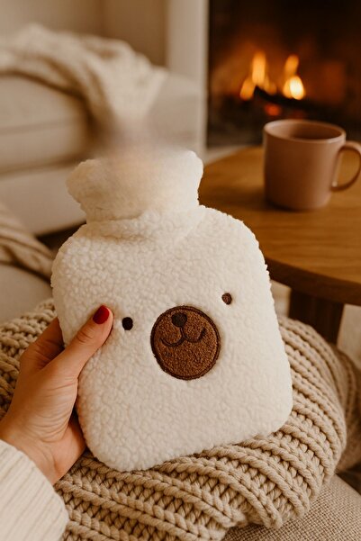 YOYOSO Plush Cute Face Hot Water Bag