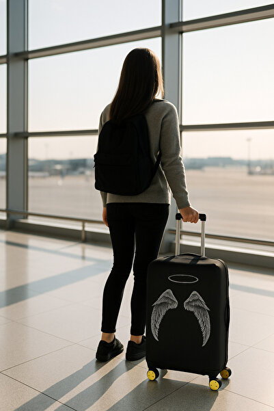 hızlıvaliz غطاء حماية لحقيبة الأمتعة من My Saraciye (ANGEL)