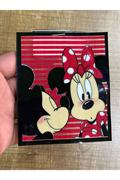 Gönülden Tasarım Αξεσουάρ ραπτικής 11x10 εκ. Διαφανές Μίκυ και Μίνι Λευκό