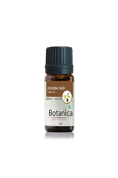 botanica 100% Pure Cold Pressed Jojoba Oil 10 ml - Anti-Acne, Anti-Pimple and Nourishing Hair Care