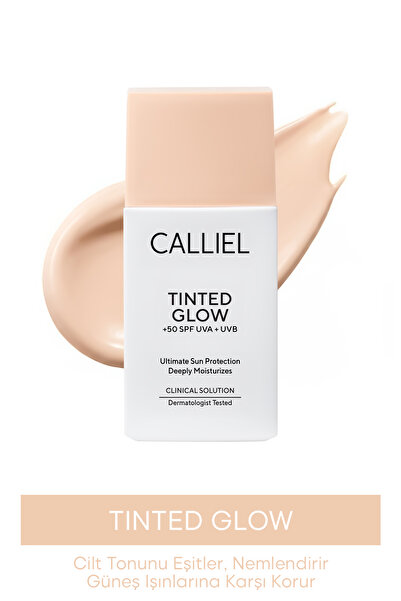 CALLİEL Günlük Renkli Likit Güneş Kremi Hafif Yapı Ton Eşitleyen +SPF 50 – 01...
