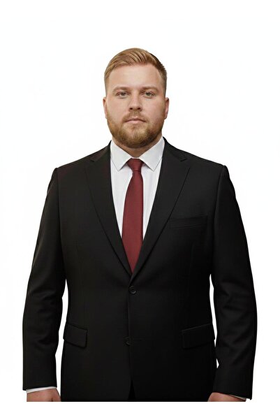 CLISHE Men's Plus Size Four-Piece Suit