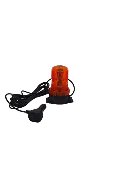 Space 7 fonksiyonlu tepe lambası çakarlı mıknatıslı dikey model 12-30v turunc...