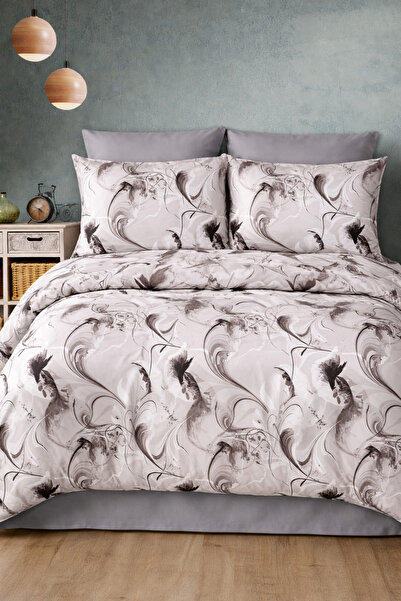NazeninHome Dream Ranforce Single Duvet Cover Set Cotton Paradoxe