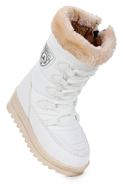 Kiko Kids Deco İçi Termal Kürklü Kız Çocuk Kar Botu Ayakkabı