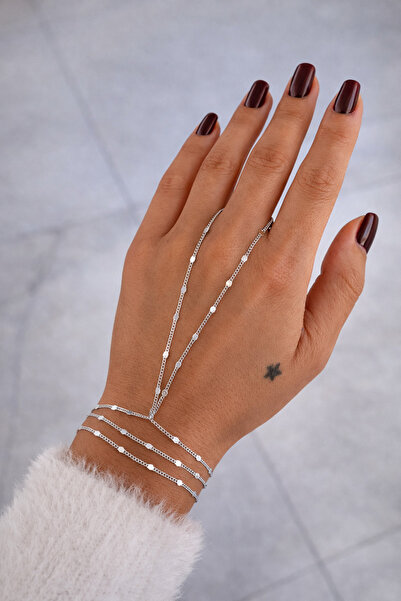 HERCY Sequin Chain Şahmeran |   Colorfast Silver Color Shahmeran