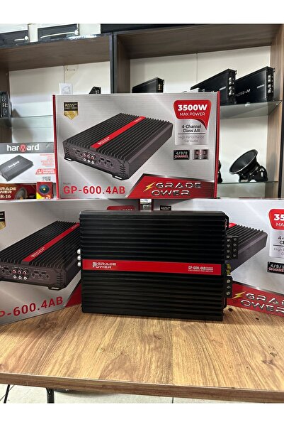 Edison GÜNCEL İLAN 2026 SERİ GRADE POWER 3500Watt 4 Kanal Oto Amfi Anfi