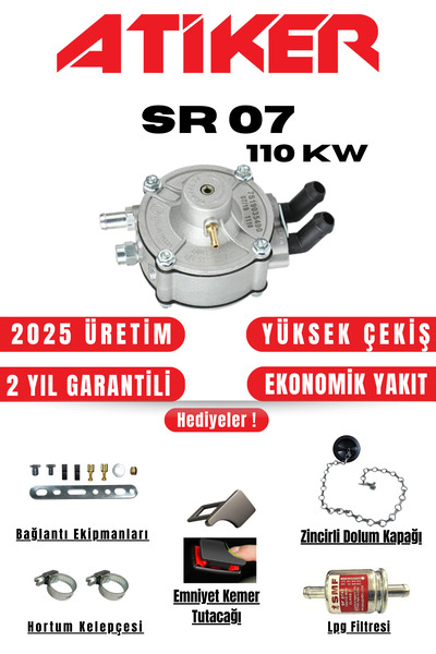 ATİKER SR07 REGÜLATÖR BEYİN SET (HEDİYELİ) 2025 ÜRETİM