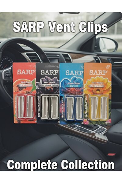 Sarp Oto Araba Araç Otomobil Havalandırma Klima Petek Klıps Oto Kokusu Bakım ...